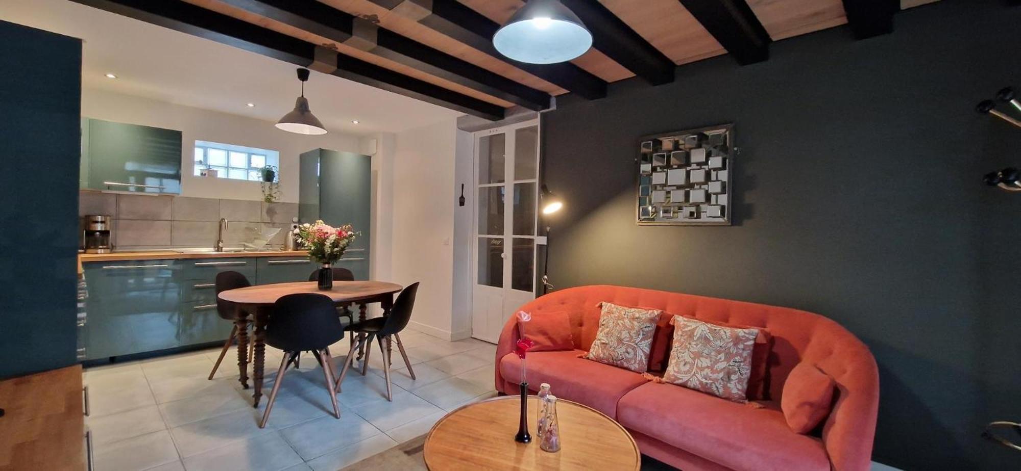 Bleautiful "Alienor" Charmant Appartement Avec Terrasse Fontainebleau Zimmer foto